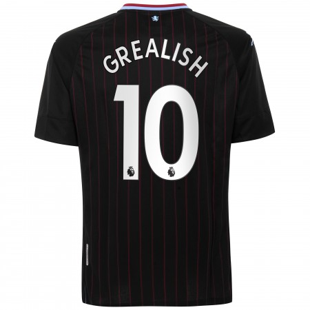 Aston Villa Jack Grealish 10 Maglia Trasferta 2020/2021 Manica Corta